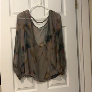 NWOT sheer top